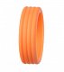 Náhradní gumový běhoun - návlek pro kolečka 50x12mm (sada 4ks) ORANŽOVÉ